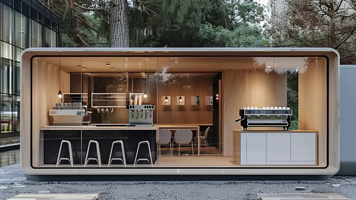 Apple Cabin for Café