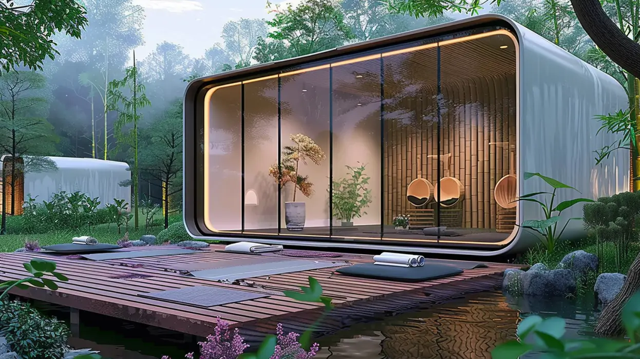 apple cabin for wellness camps