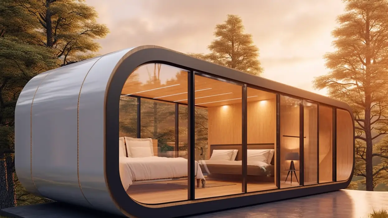 vacation apple cabin