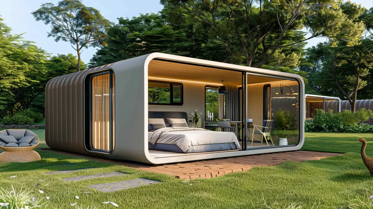 Maison modulaire de Pod en provenance de Chine