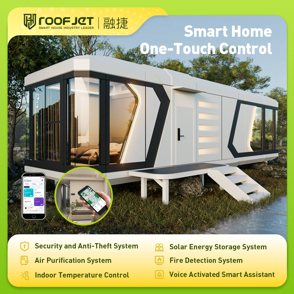 Smart Capsule House: A New Standard for Smart, Portable & Sustainable Housing